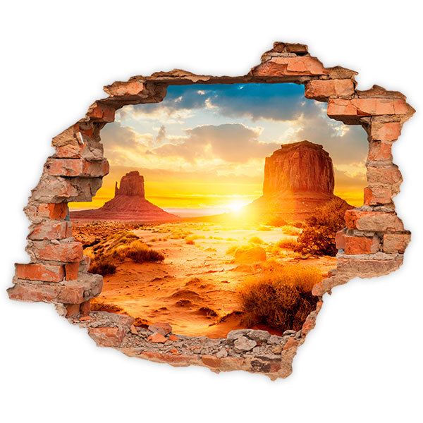 Wall Stickers: Hole Monument Valley