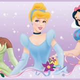 Stickers for Kids: Wall border Disney princesses 4