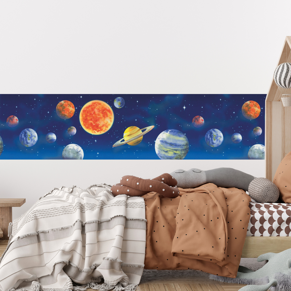 Stickers for Kids: Wall Border Space 1