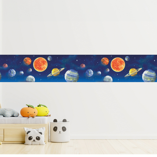 Stickers for Kids: Wall Border Space