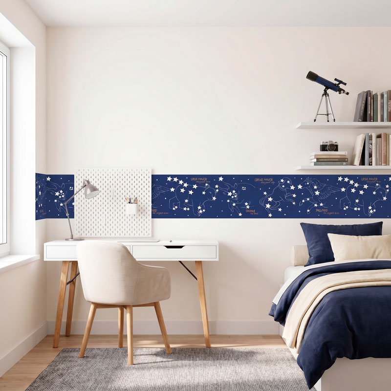 Self adhesive borders Constellations 4/6