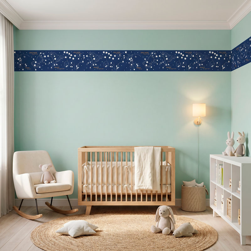 Self adhesive borders Constellations 5/6