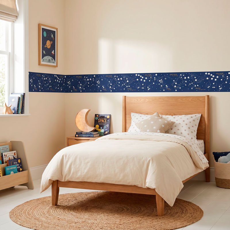 Self adhesive borders Constellations 6/6