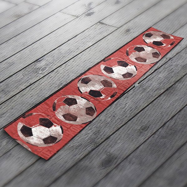 Stickers for Kids: Wall border soccer