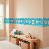 Wall Stickers: Wall border seashells 19