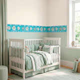 Wall Stickers: Wall border seashells 28