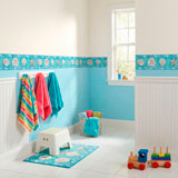 Wall Stickers: Wall border seashells 31