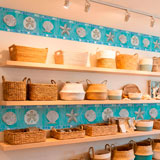 Wall Stickers: Wall border seashells 6