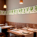 Wall Stickers: Wall Border culinary herbs 22