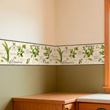 Wall Stickers: Wall Border culinary herbs 11