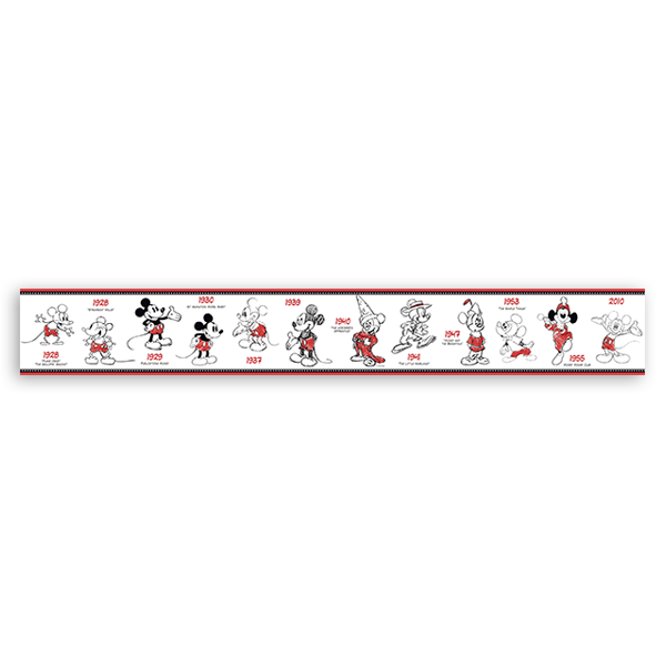 Stickers for Kids: Wall Border Mickey Mouse