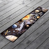 Wall Stickers: Wall Border Exploring space 3