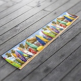Wall Stickers: Wall Border Surfing 3