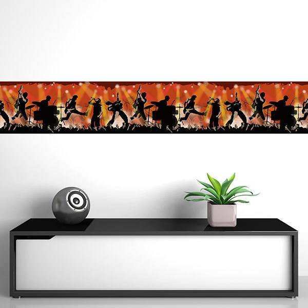Wall Stickers: Wall Border Concert