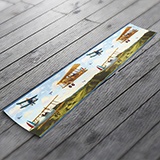 Stickers for Kids: Wall Border French airplanes 3