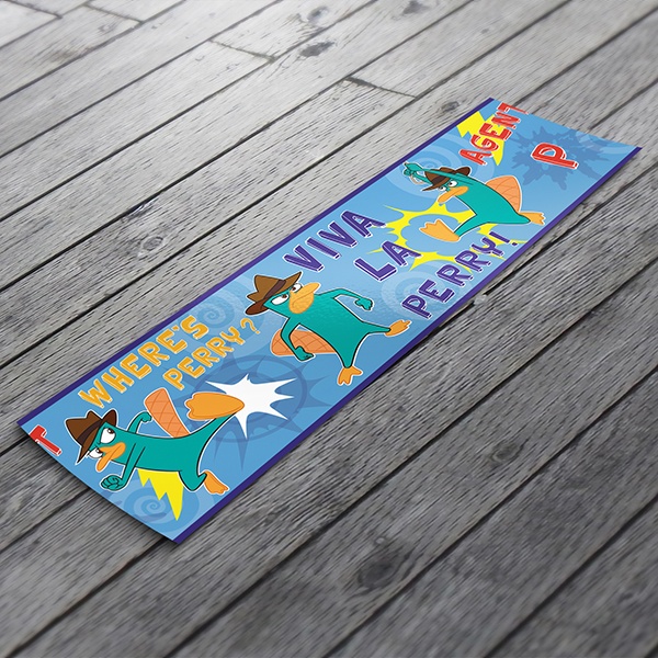 Stickers for Kids: Wall Border Perry the Platypus