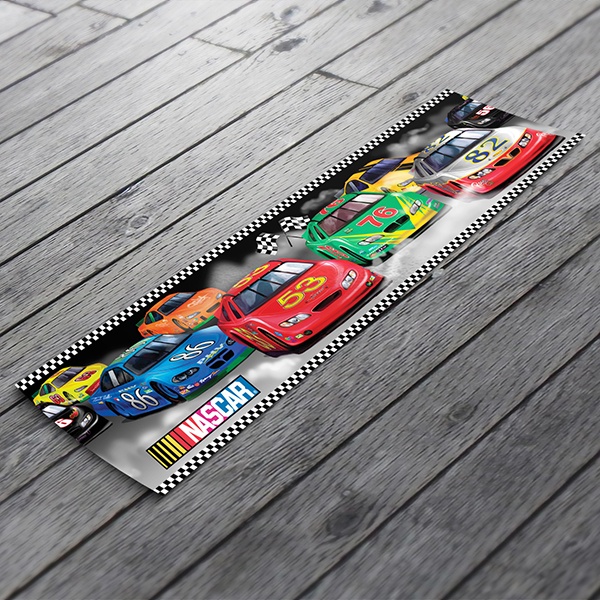 Stickers for Kids: Wall Border Nascar