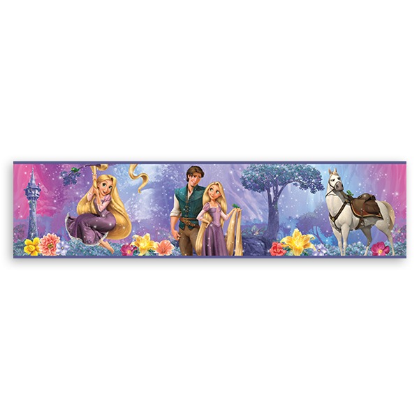 Stickers for Kids: Wall Border Rapunzel