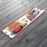 Stickers for Kids: Wall Border Cars - Piston Cup 3