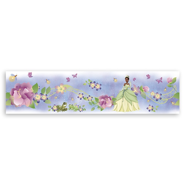 Stickers for Kids: Wall Border The Princess and the Frog