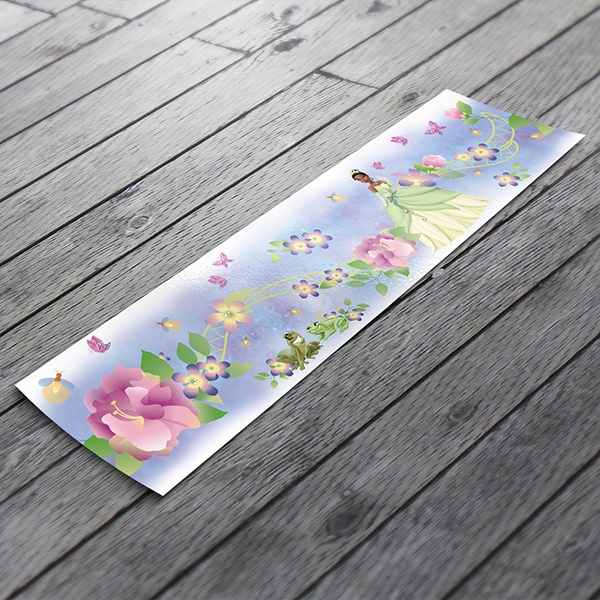 Stickers for Kids: Wall Border The Princess and the Frog