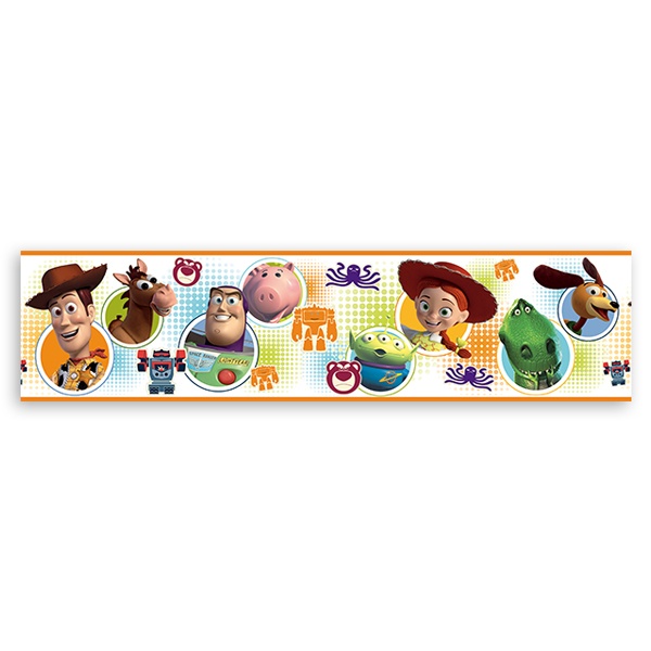 Stickers for Kids: Wall Border Toy Story