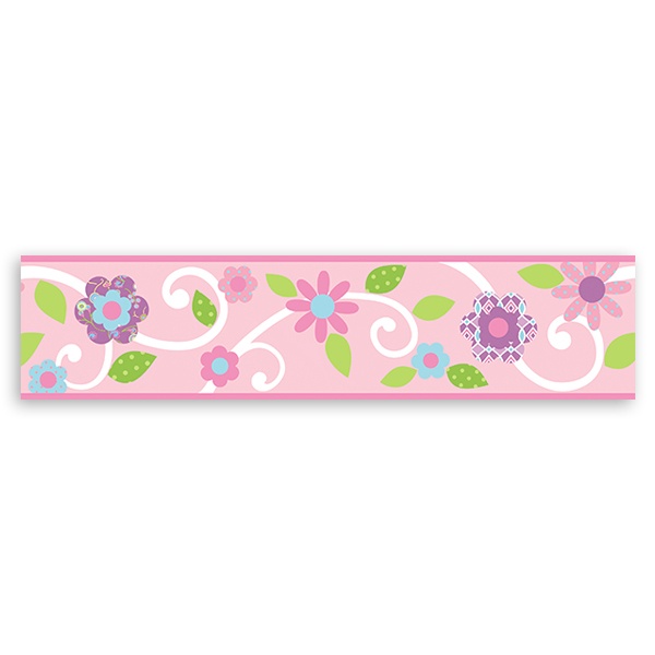 Stickers for Kids: Wall Border Spring