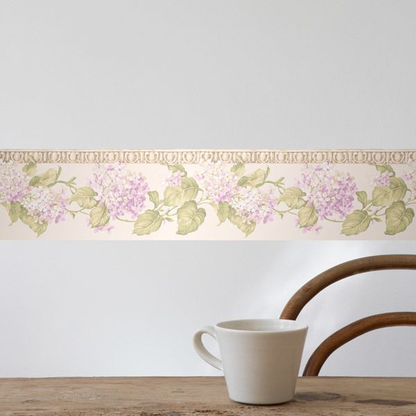 Wall Stickers: Violet Flowers