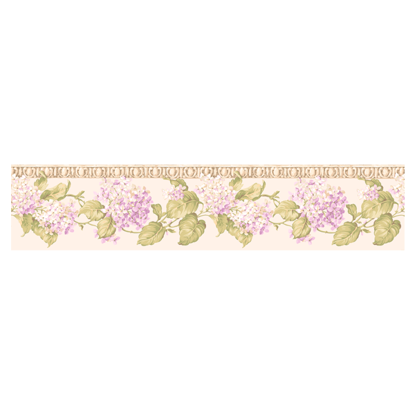 Wall Stickers: Violet Flowers