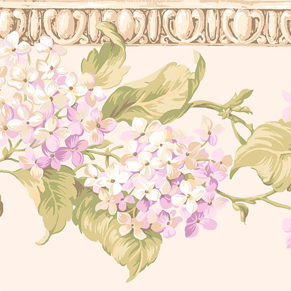 Wall Stickers: Violet Flowers