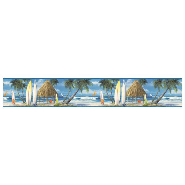Wall Stickers: Hawaiian Beach
