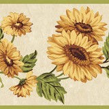 Wall Stickers: Sunflowers 3