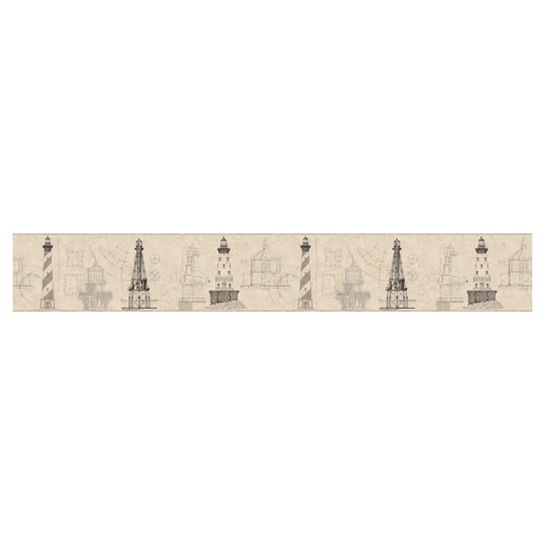 Wall Stickers: Lighthouses of the Sea