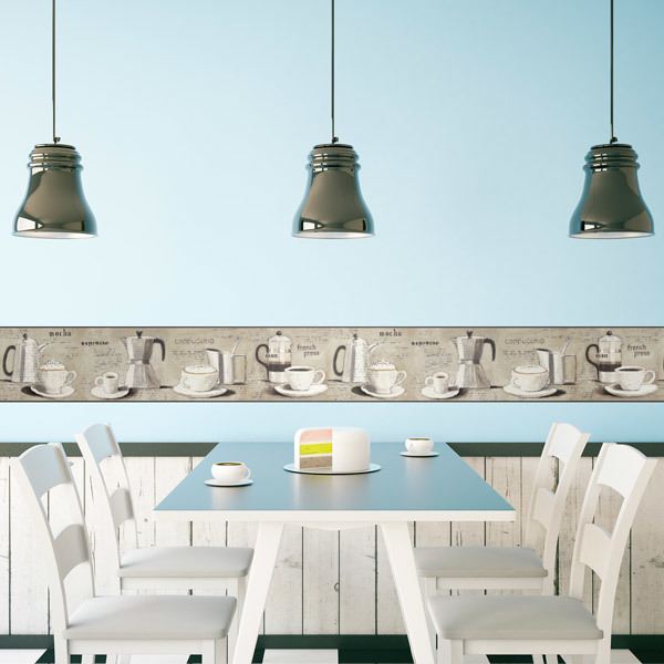 Wall Stickers: Coffee in Paris