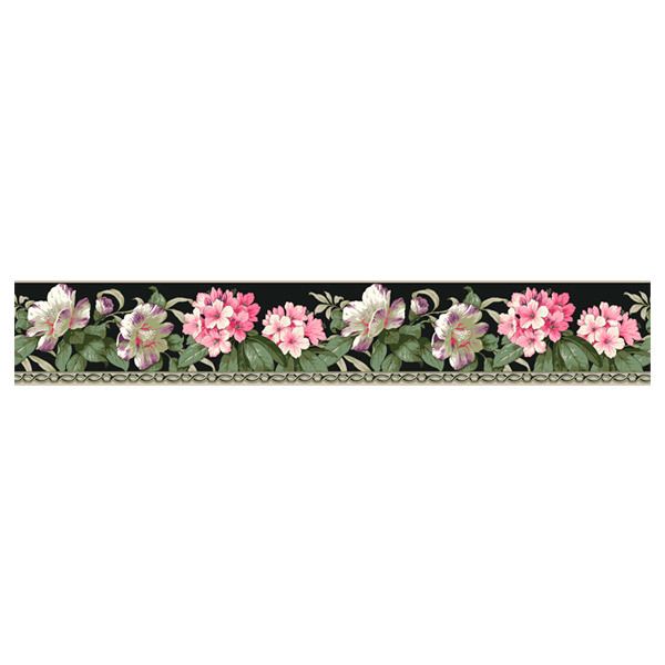 Wall Stickers: Pink and white flowers