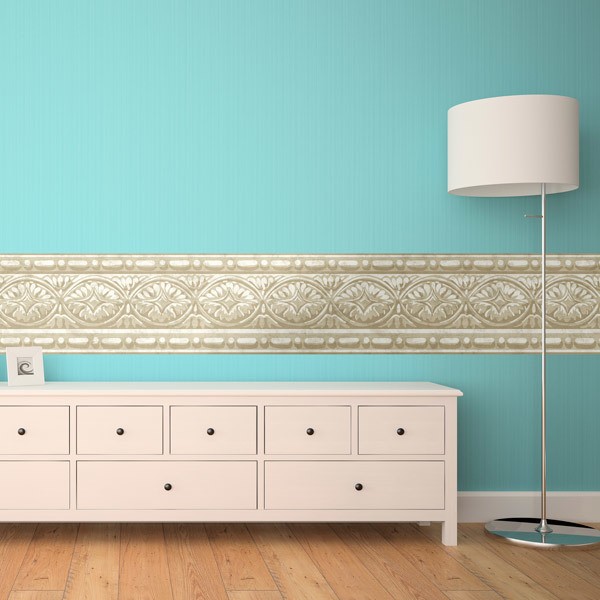Wall Stickers: Antique Symmetrical Texture