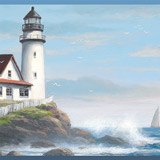 Wall Stickers: Lighthouses and Ships 3