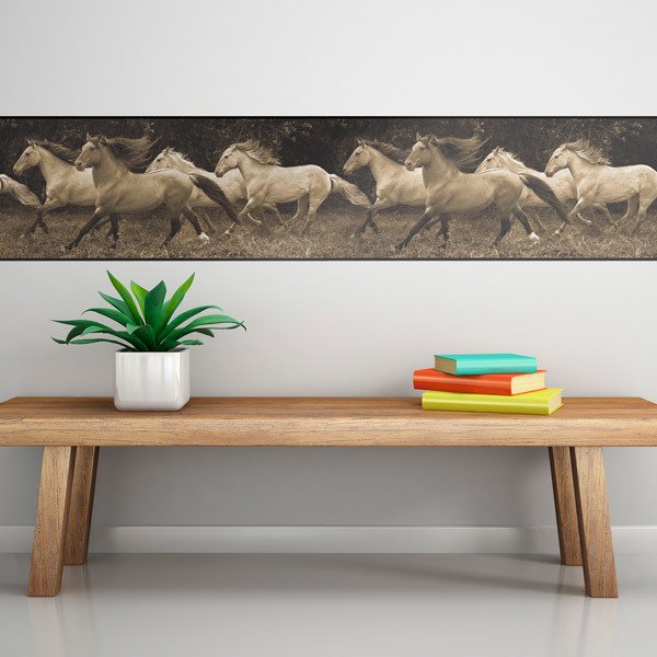 Wall Stickers: Running Horses