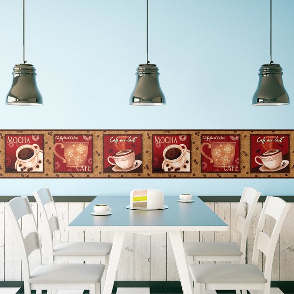 Wall Stickers: Coffee Cups