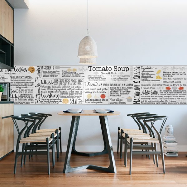 Wall Stickers: Cooking Recipes