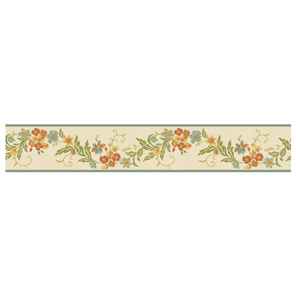 Wall Stickers: Intertwined Flowers and Plants