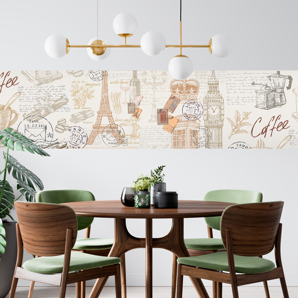 Wall Stickers: Illustration of monuments