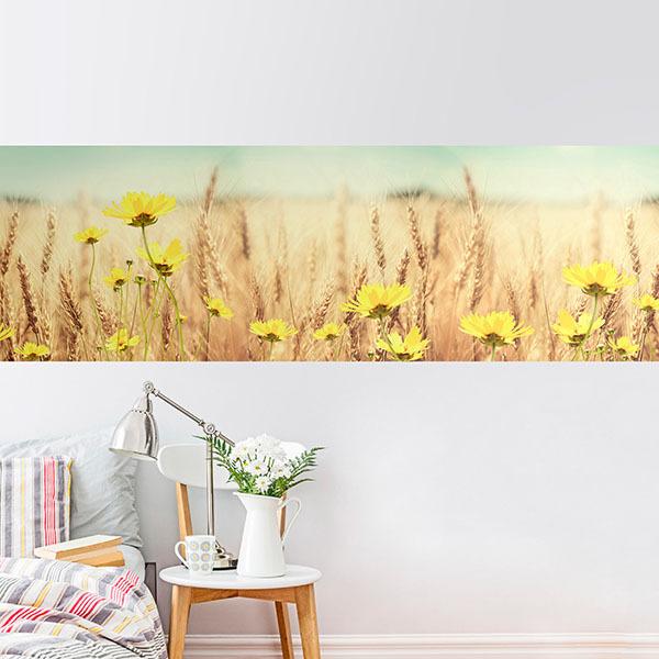 Wall Stickers: Wheat field