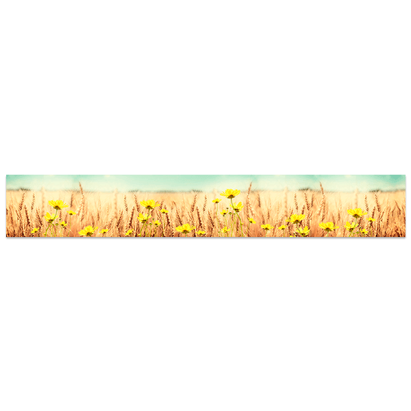 Wall Stickers: Wheat field