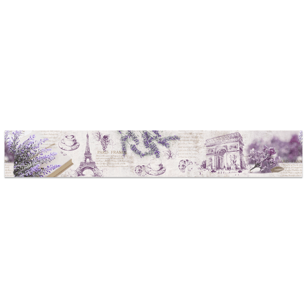 Wall Stickers: Lavender and Paris 0