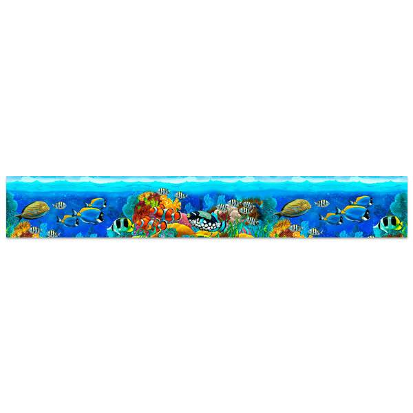 Wall Stickers: Fish at the bottom of the sea