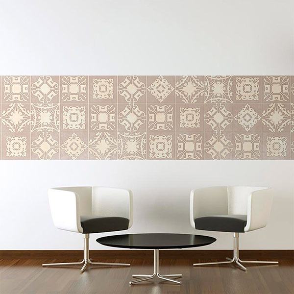 Wall Stickers: Composition of geometric figures