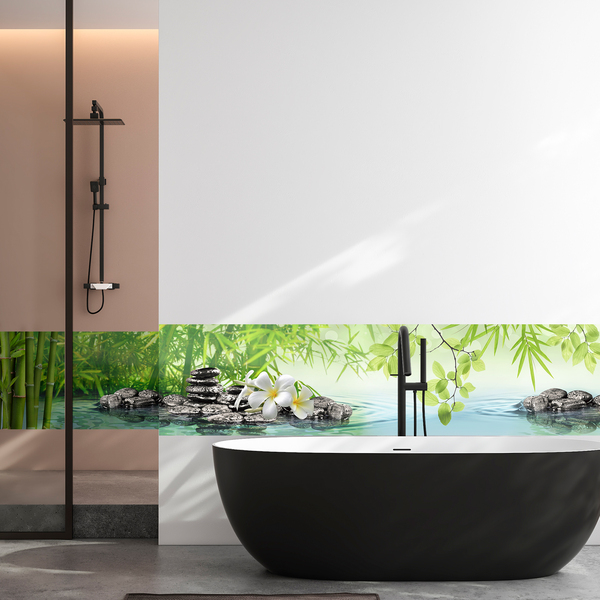 Wall Stickers: River among bamboo