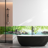 Wall Stickers: River among bamboo 3