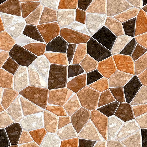Wall Stickers: Brown stone